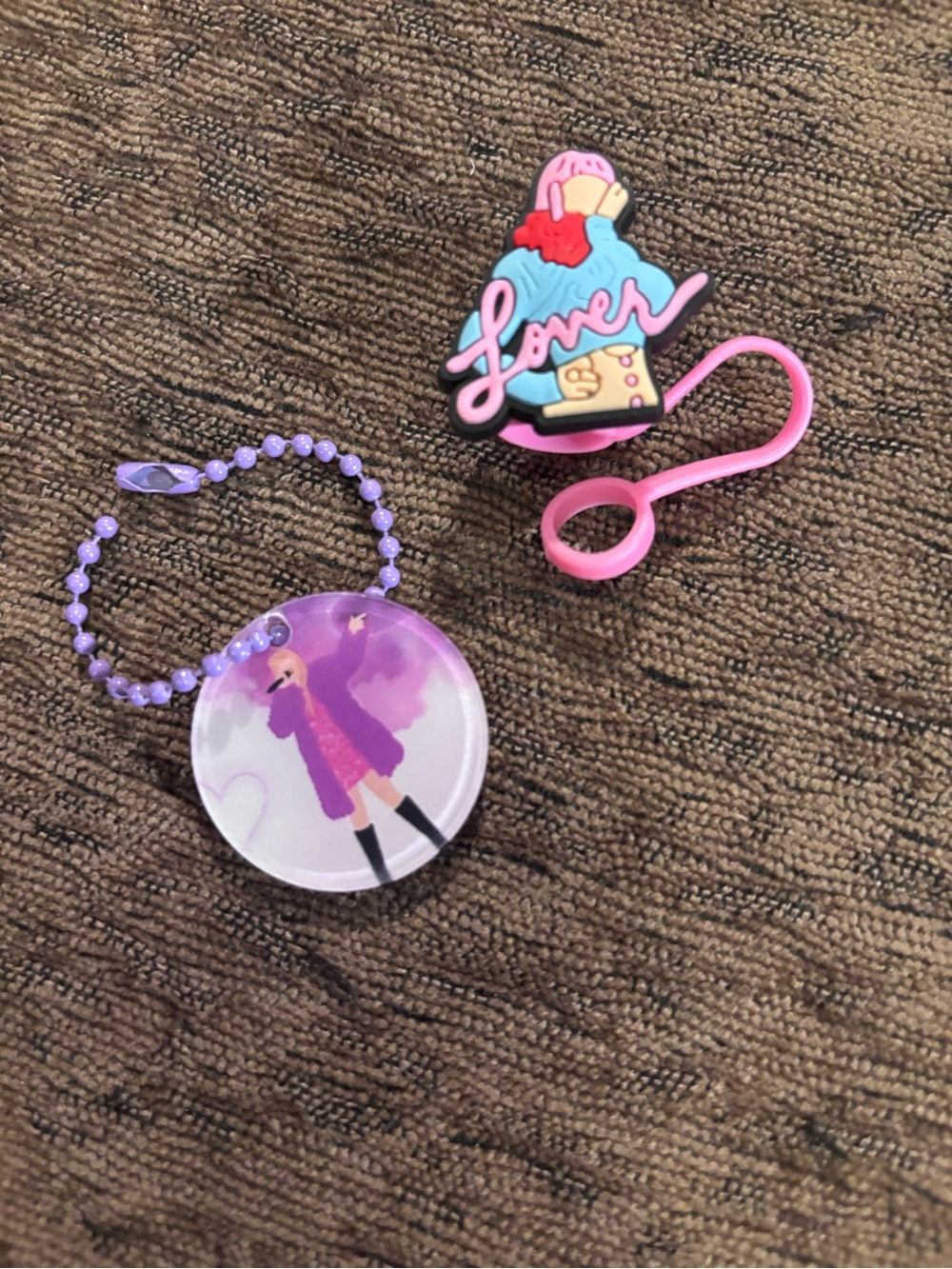 New! Taylor Swift Straw Charms